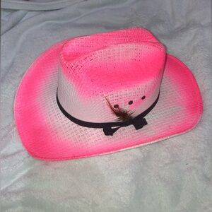 Pink Ombre Cowboy Hat